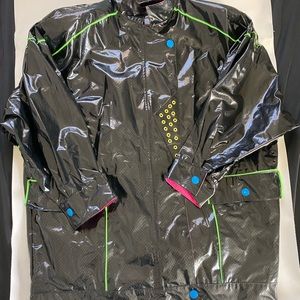 Vintage Kenn Sporn Wippette Shiny Vinyl Raincoat